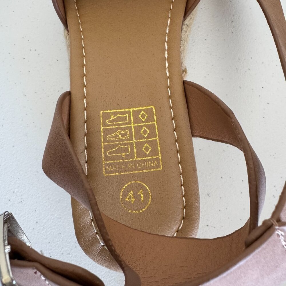 Platform Sandals | Ankle Strap | Size 41 - Picture 4 of 5